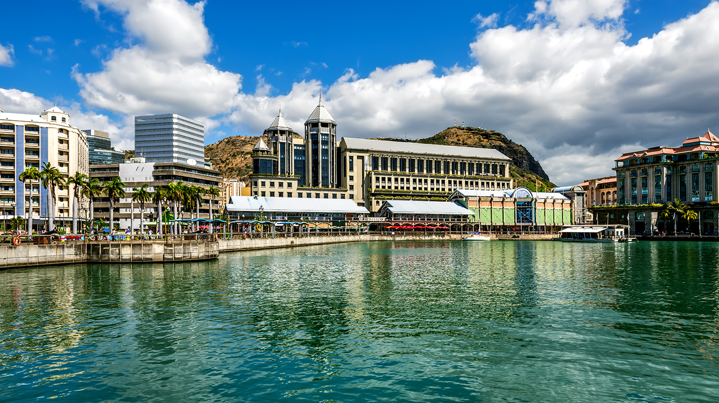 Front de mer Port-Louis Capitale île Maurice