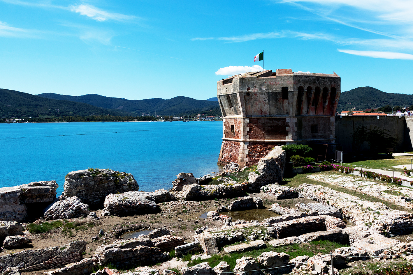 Torre della Linguella Portoferraio île d'Elbe