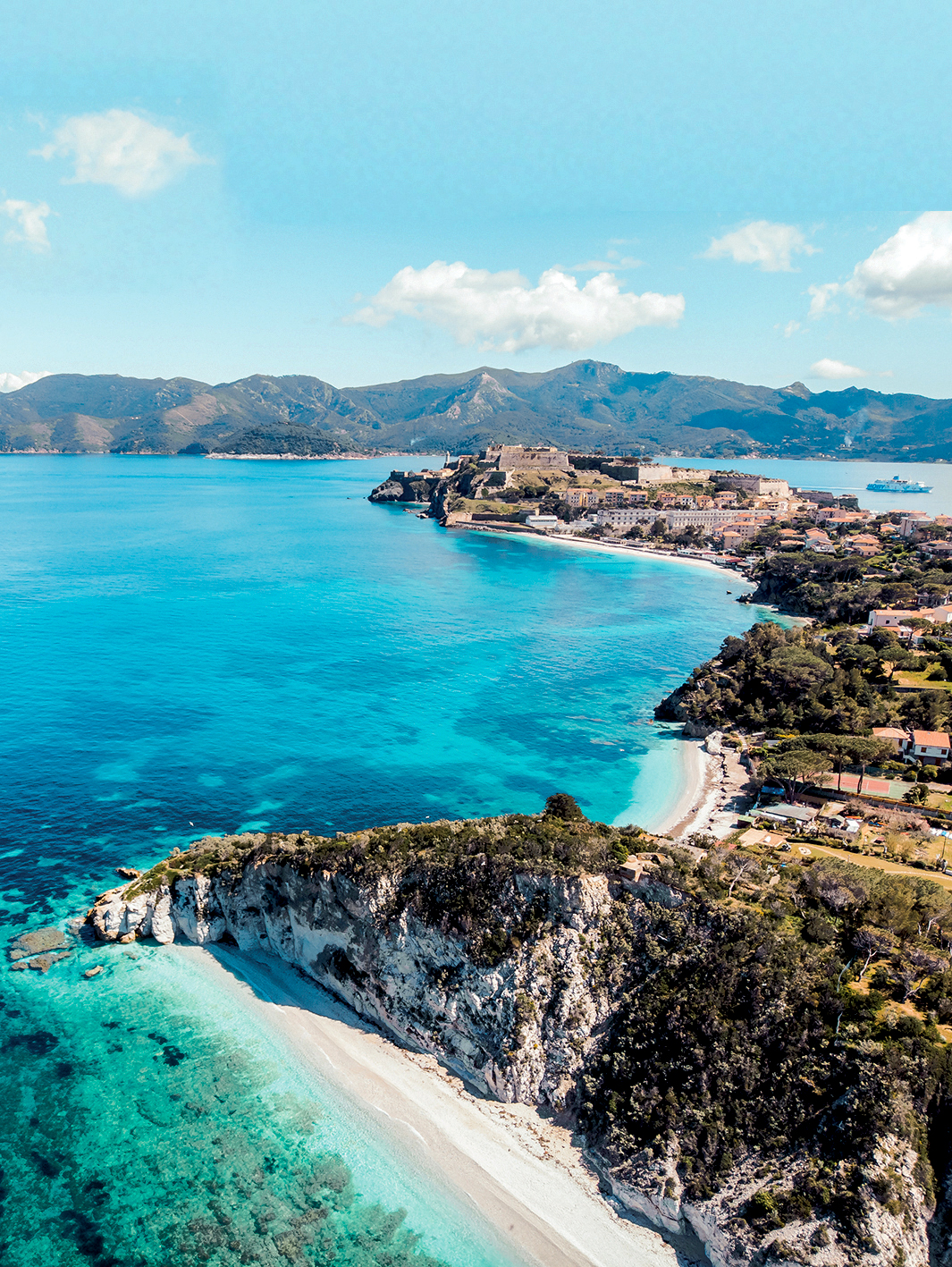 Capo Blanco plages de Portoferraio île d'Elbe