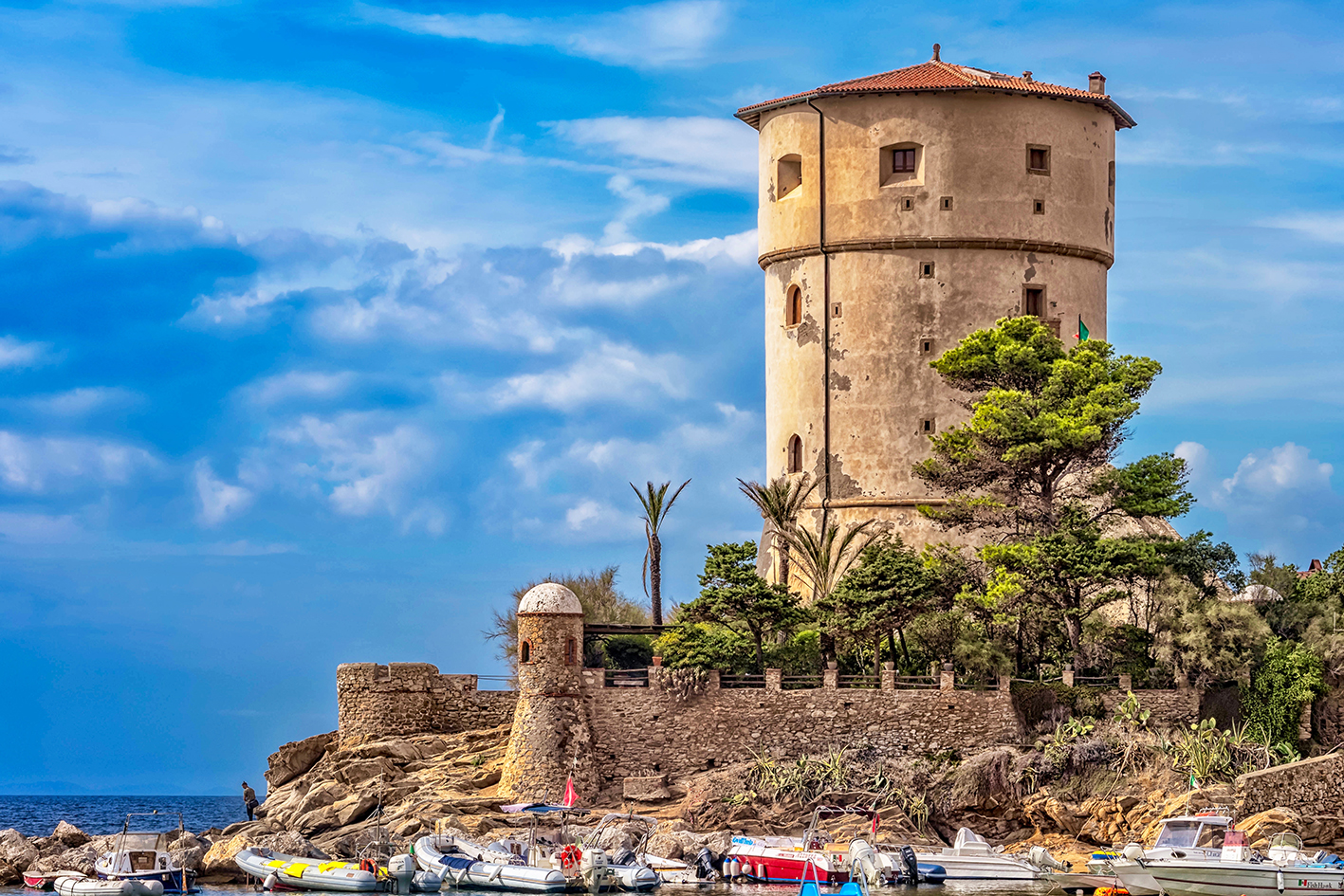 Torre di Campese Giglio Campese  île de Gigli Archipel toscan île d'Elbe