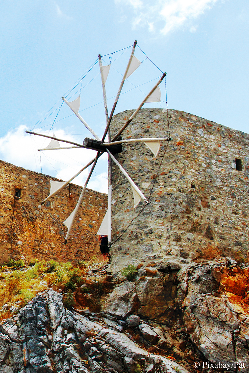 Moulin Plateau de Lassithi Crète