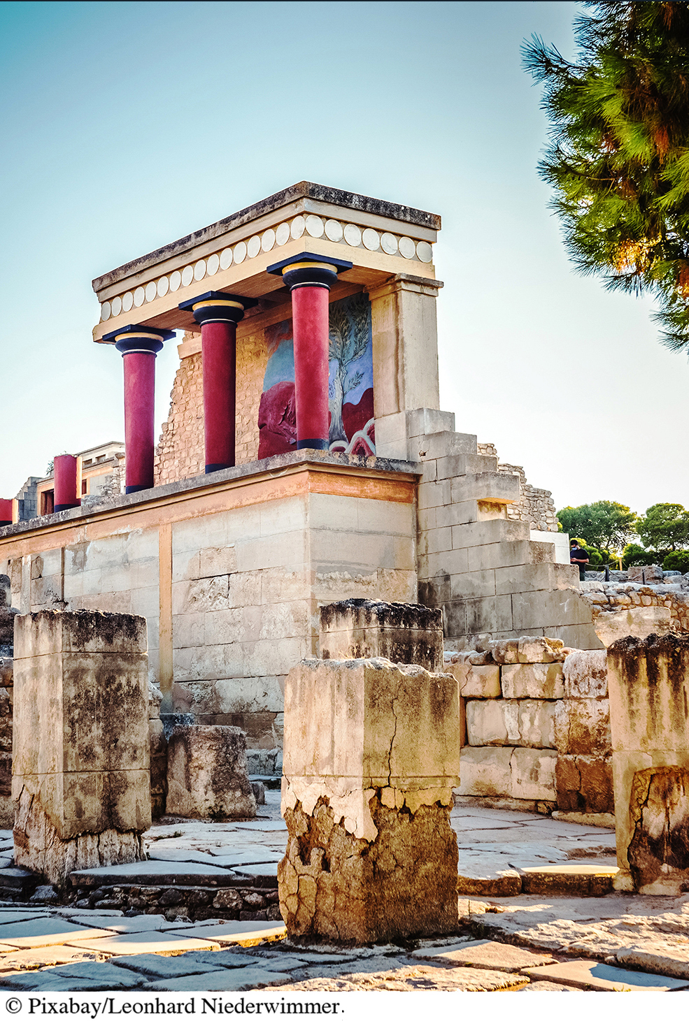 Palais de Knossos Héraklion Crète