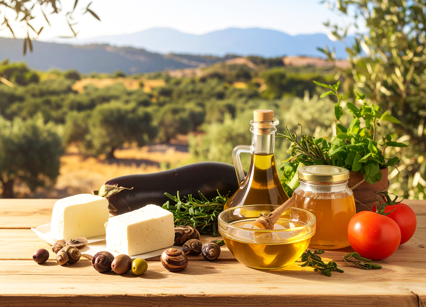 Spécialités culinaires crétoises