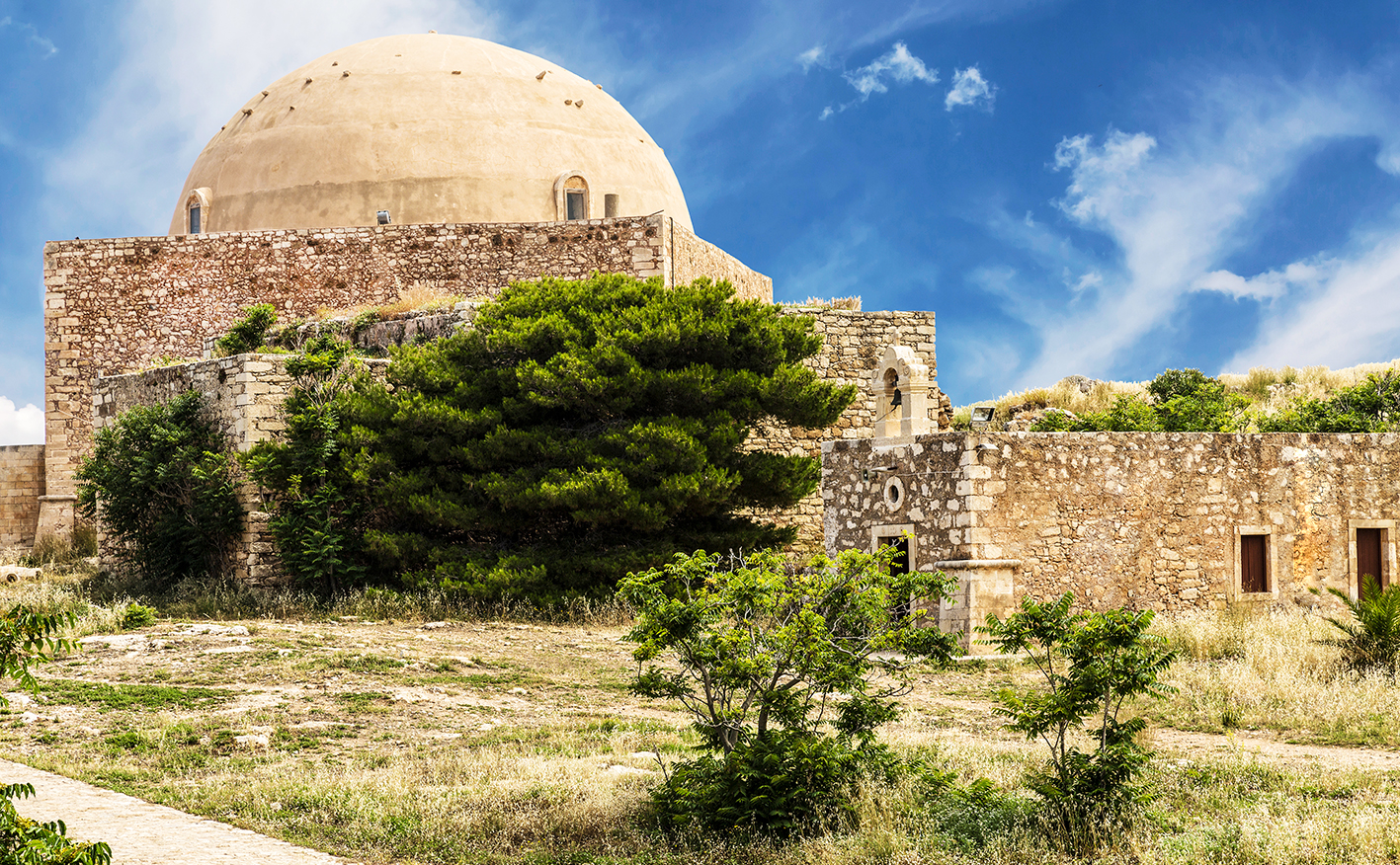 Mosquée église Fortezza forteresse vénitienne Réthymnon