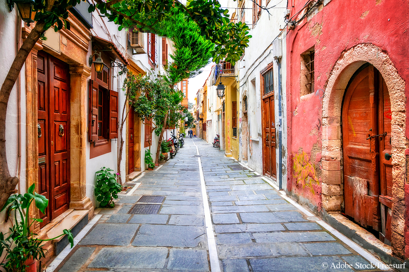 Rue Réthymnon Crète
